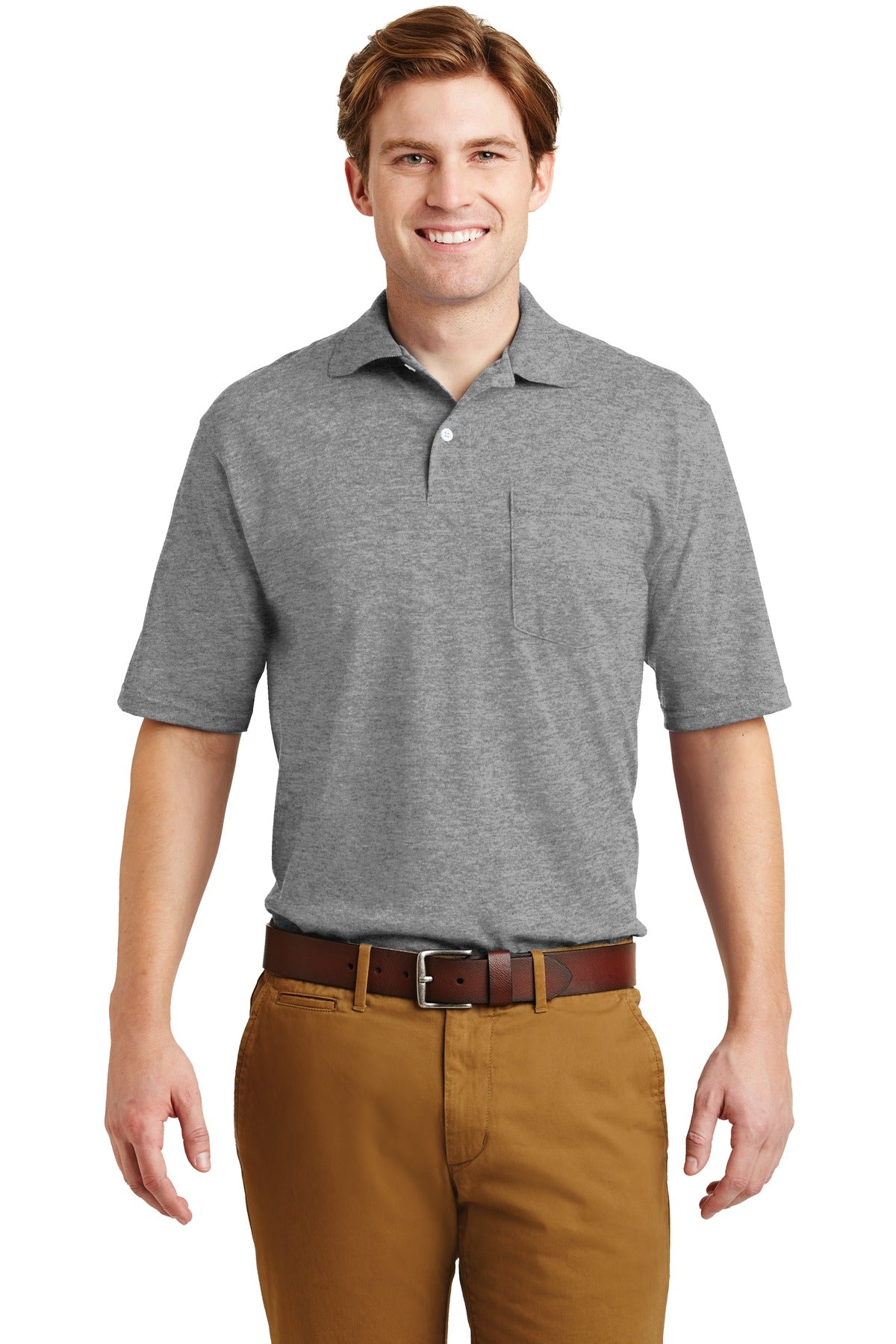 Jerzees? Dri-Power? Pocket Sport Shirt. 436MP