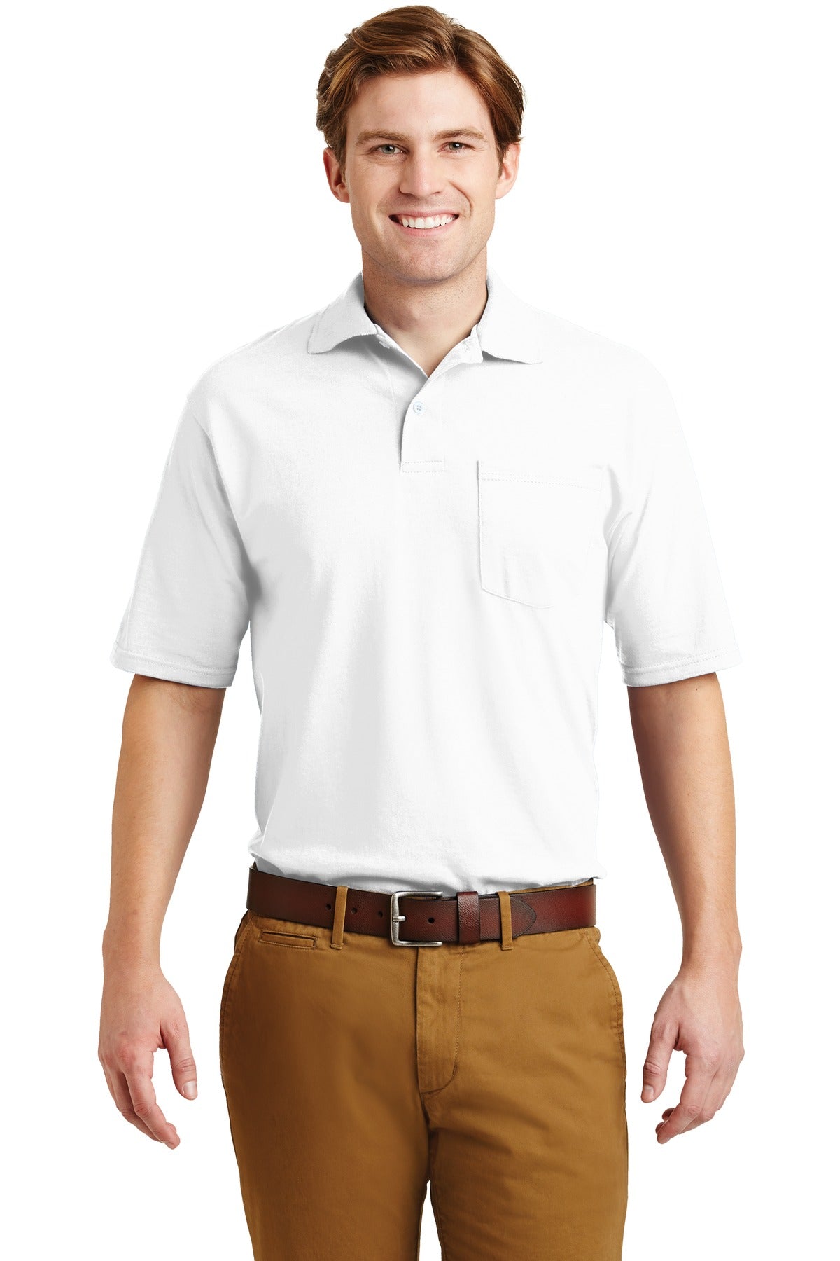 Jerzees? Dri-Power? Pocket Sport Shirt. 436MP