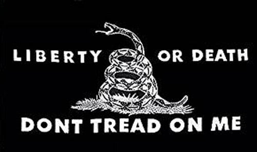 Johnin 90X150cm Dont Tread on Me Tea Party Rattle Snake Gadsden Flag