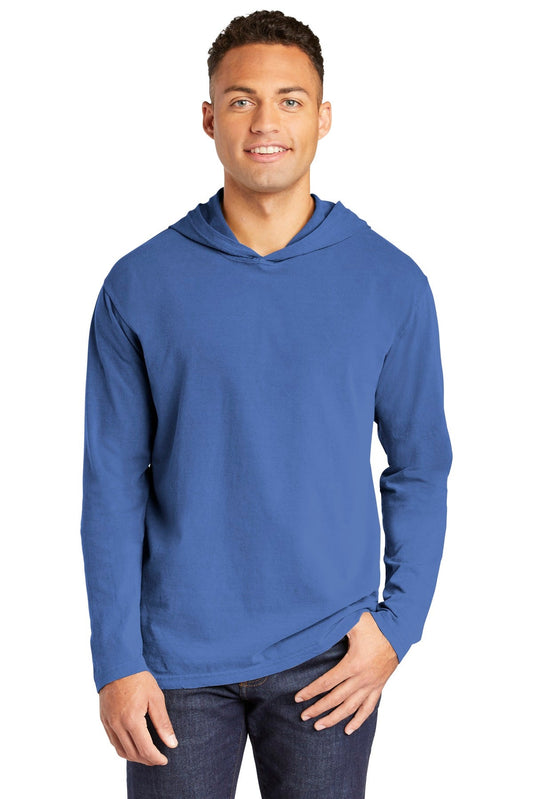 COMFORT COLORS Â® Heavyweight Ring Spun Long Sleeve Hooded Tee. 4900