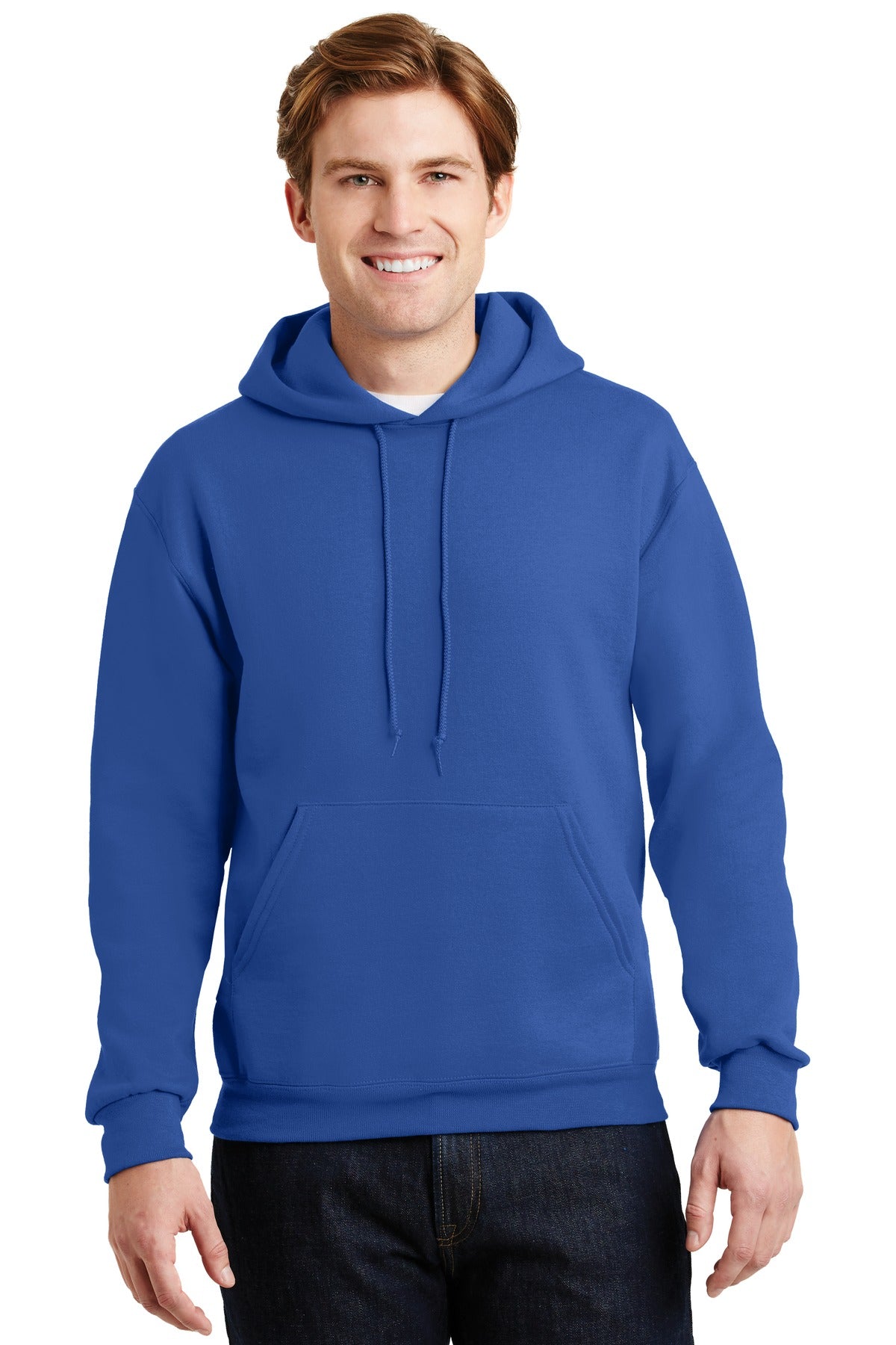 Jerzees? Super Sweats? NuBlend? - Pullover Hooded Sweatshirt.  4997M