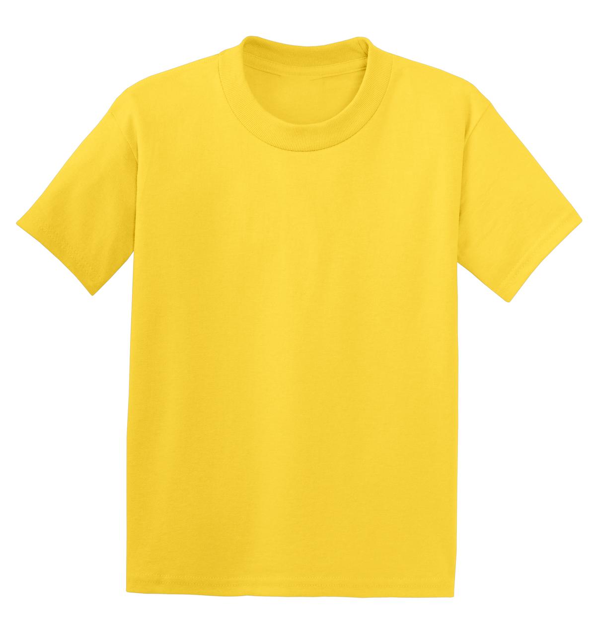 HanesÂ® - Youth EcoSmartÂ® 50/50 Cotton/Poly T-Shirt.  5370