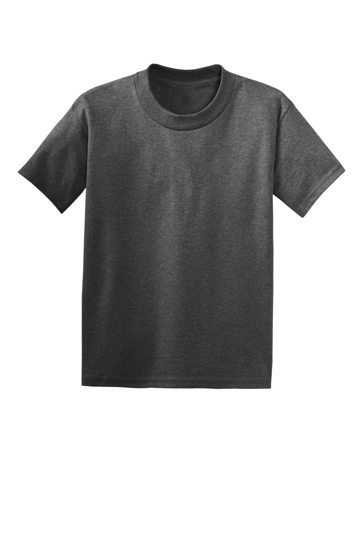 HanesÂ® - Youth EcoSmartÂ® 50/50 Cotton/Poly T-Shirt.  5370