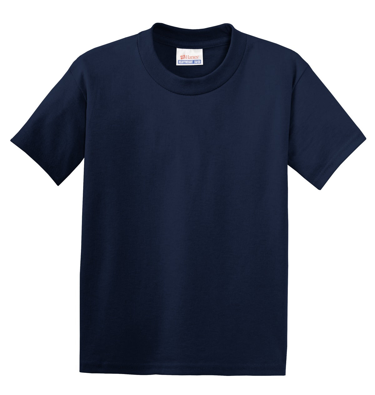 HanesÂ® - Youth EcoSmartÂ® 50/50 Cotton/Poly T-Shirt.  5370