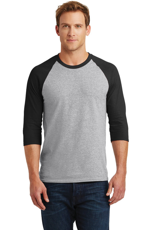 GildanÂ® Heavy Cotton&#8482; 3/4-Sleeve Raglan T-Shirt. 5700