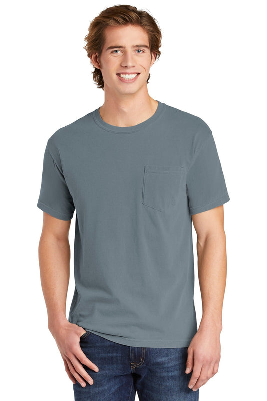 COMFORT COLORS ® Heavyweight Ring Spun Pocket Tee. 6030