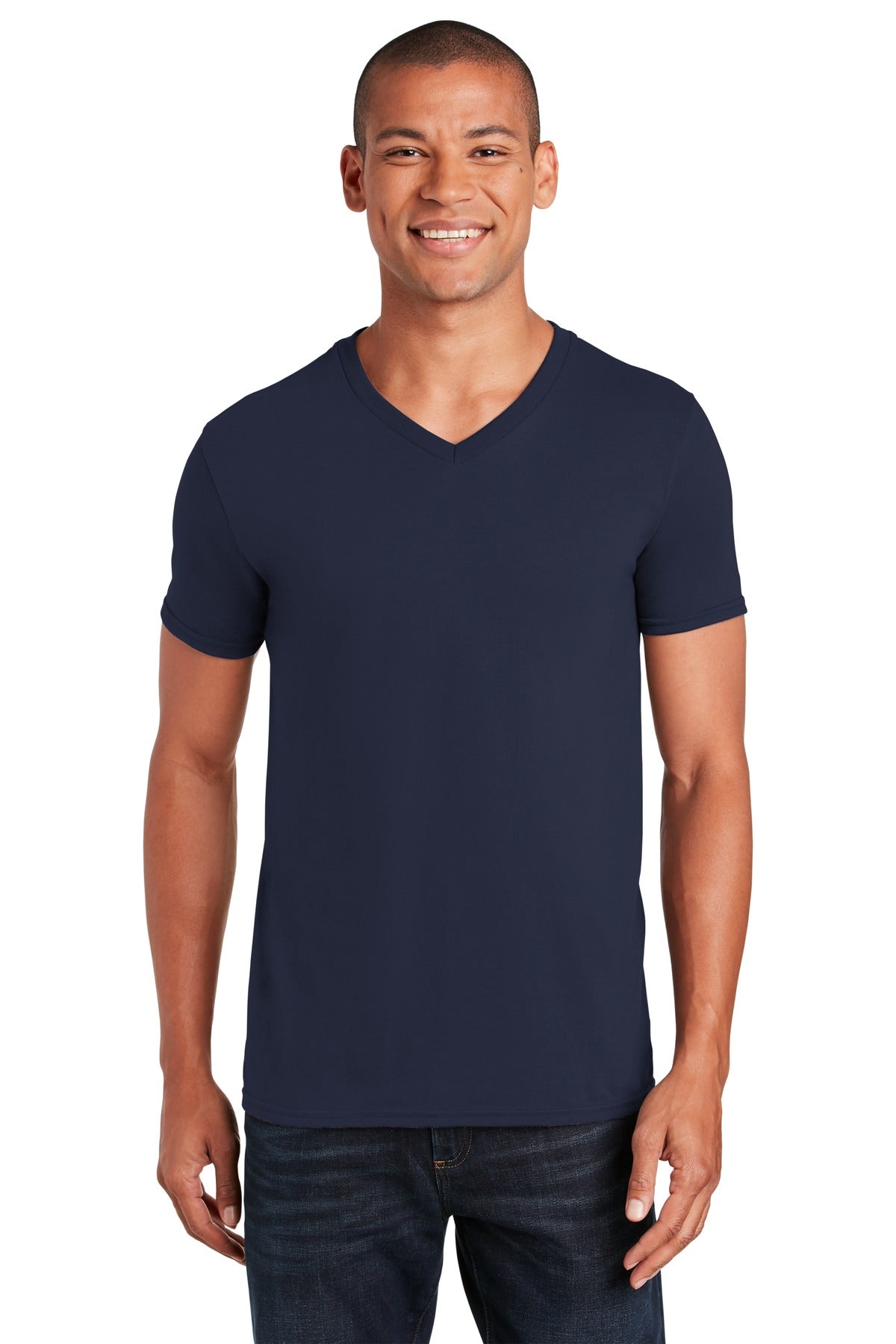 Gildan SoftstyleÂ® V-Neck T-Shirt. 64V00