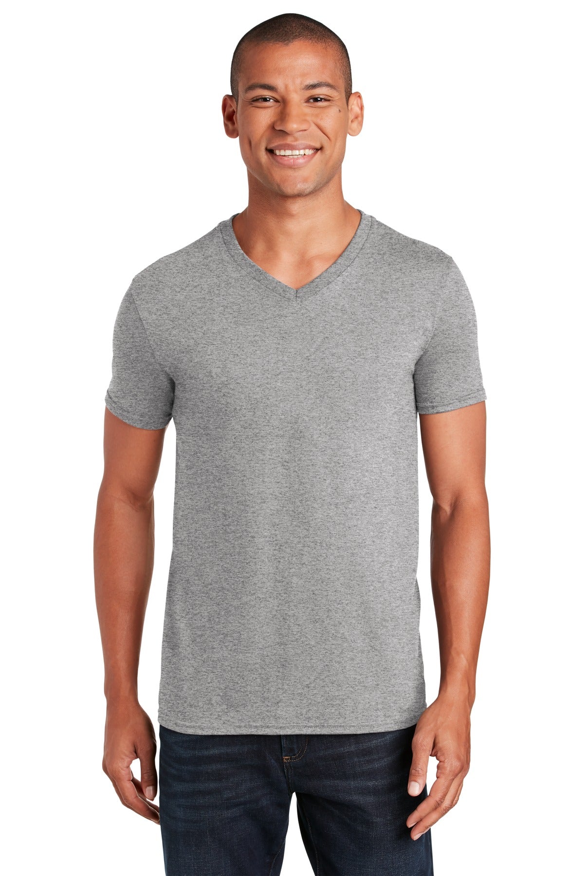 Gildan SoftstyleÂ® V-Neck T-Shirt. 64V00