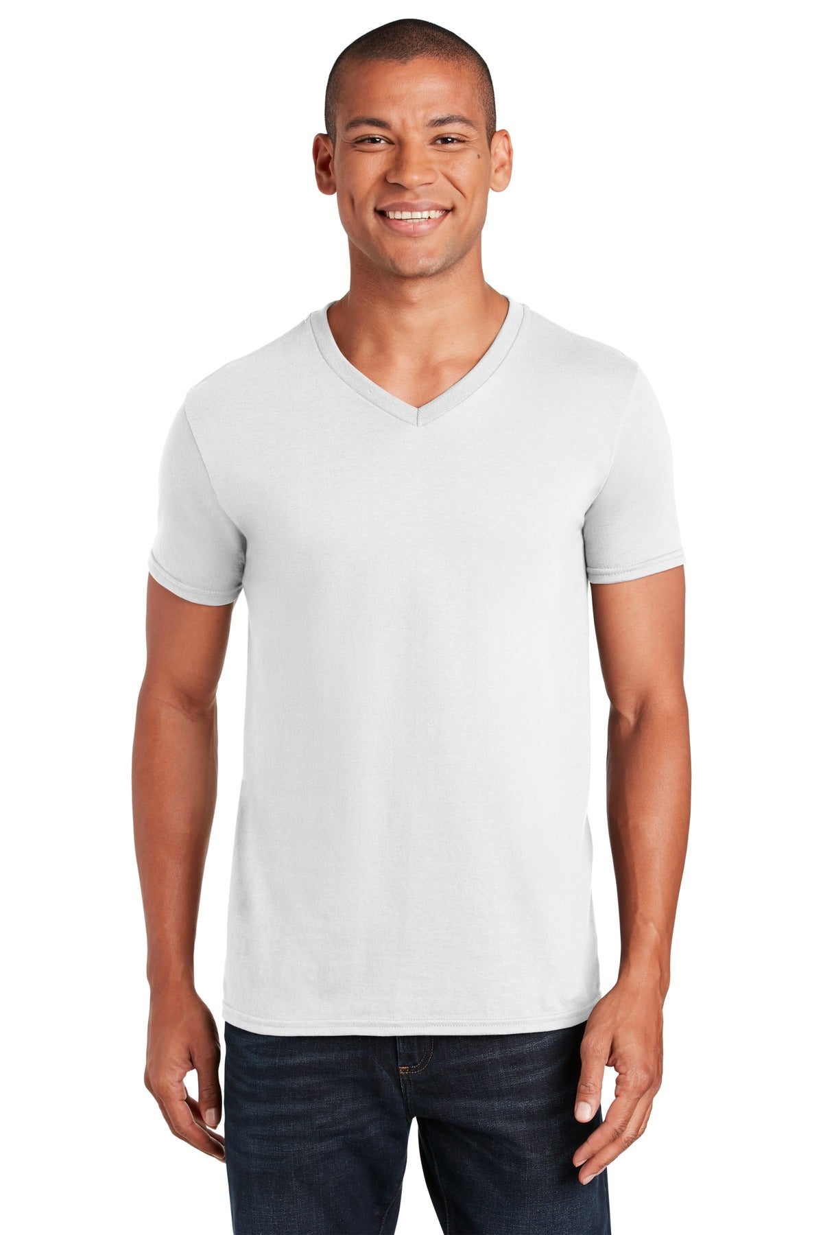 Gildan SoftstyleÂ® V-Neck T-Shirt. 64V00