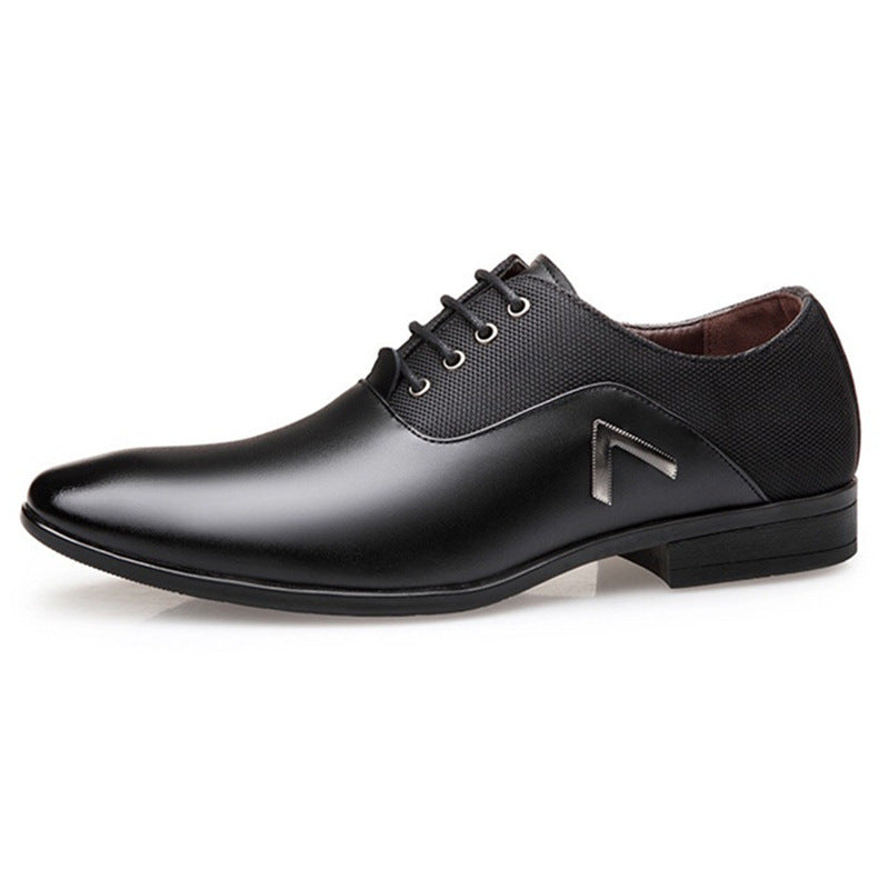 Men's Fashion Slip-on Leather Shoes, Comfortable and Wear-resistant Formal Shoe