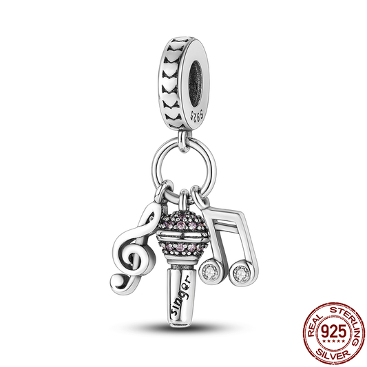 100% 925 Strerling Silver Bee Series Charms Fit Original Pandora Bracelet Beads