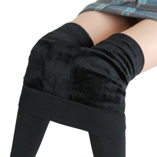 Winter Leggings For Women Warm Leggins Solid Color Velvet Leggins High Waist Le