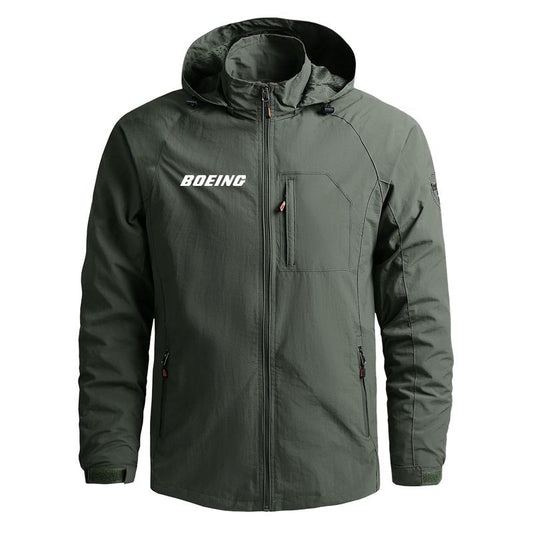 Flight Aviation Outerwear Boeing Casual Hooded Windbreakers Lightweight Pilots