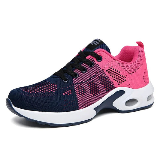 Women's Shoes Running Increase Heel Breathable Mesh Platform Summer Outdoor Lig