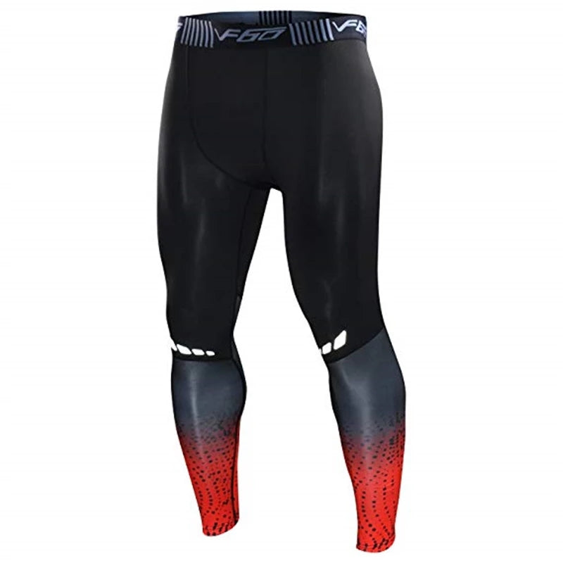 Mens Compression Pants Quick Dry Fit Sportswear Running Tights Men Legging Fitn