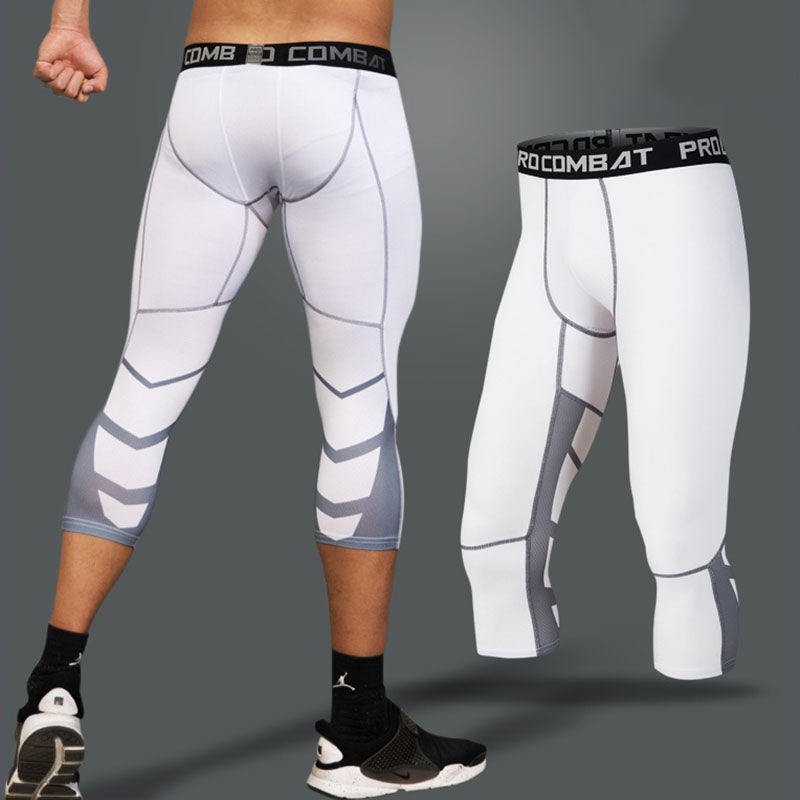 Men's Compression Pants Cycling Running Basketball Soccer Elasticity Sweatpants