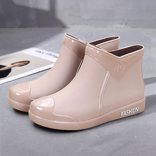 Rain, Boots, Women's Fashion 2023 ,New, Non-Slip Waterproof Short Tube Rubber S