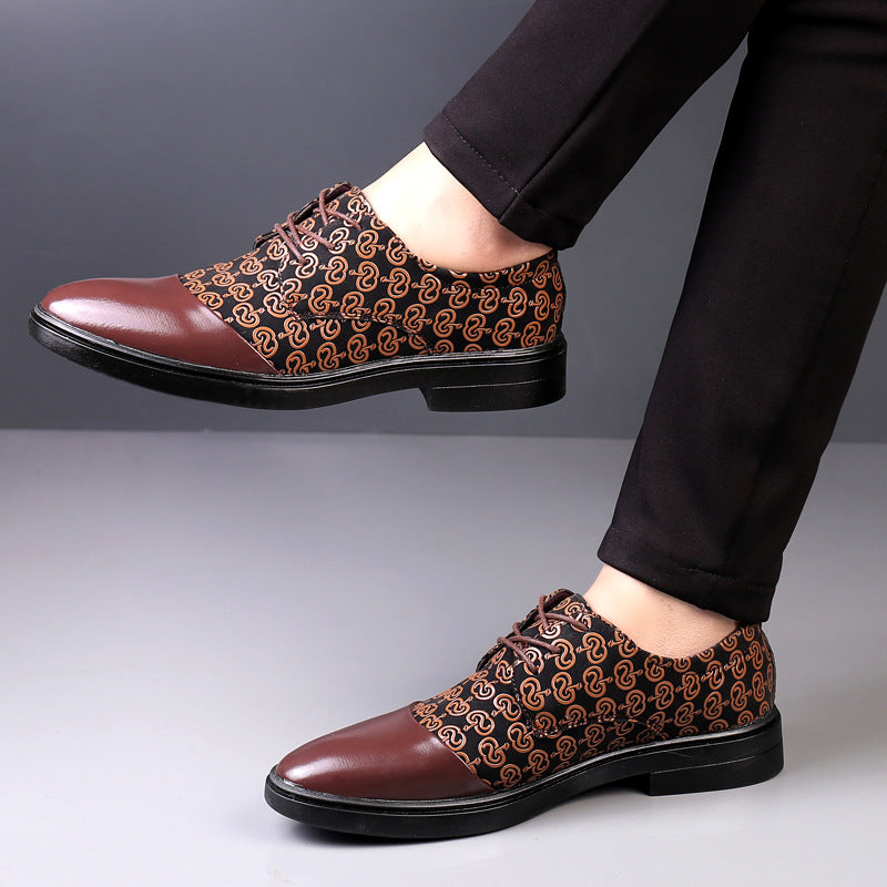 Slip on Men Dress Shoes Fashion Male Oxfords Italian Business Formal Men's Shoe