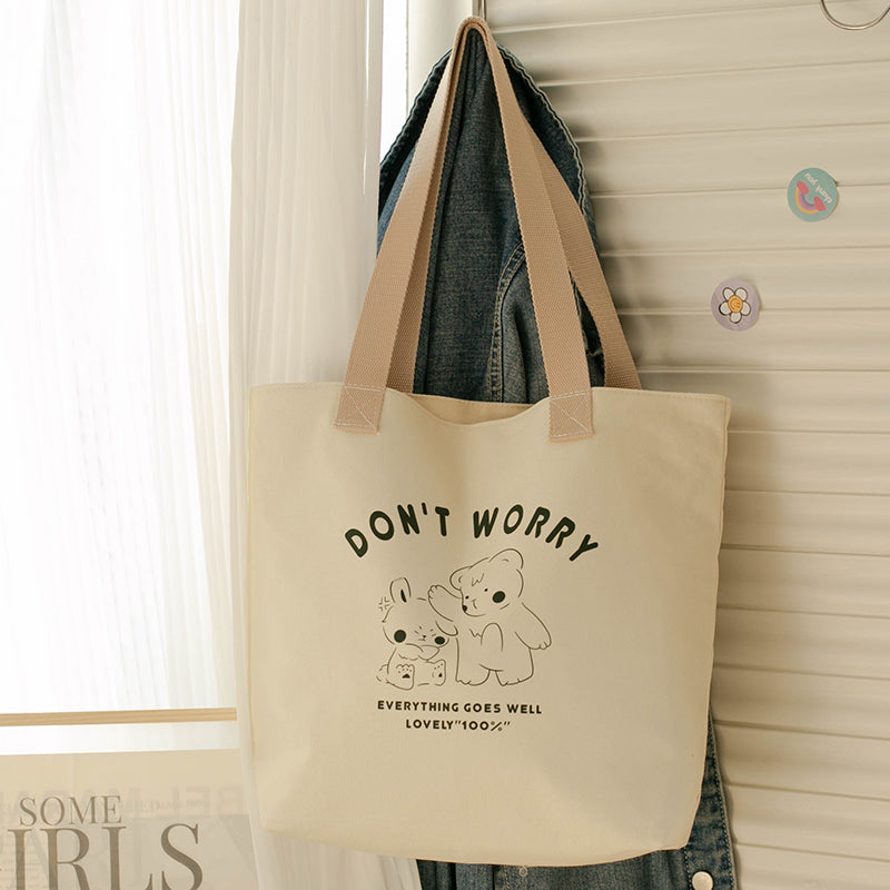 Women's Canvas Artistic Portable One-shoulder Mummy Tote Bag