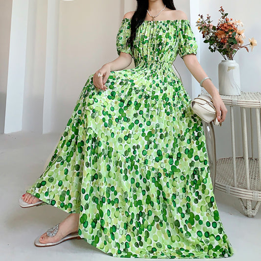 Summer Vestidos Robe Maxi Long Gorgeous Dress Women Boho Korean Fashion Style Casua