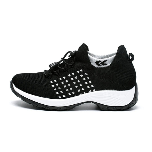 Platform Women's Casual Shoes Large Size Breathable Mesh Women Sneakers Outdoor