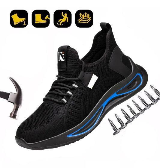 High Quality Indestructible Safety Shoes Men Work Sneakers Light Security Boots