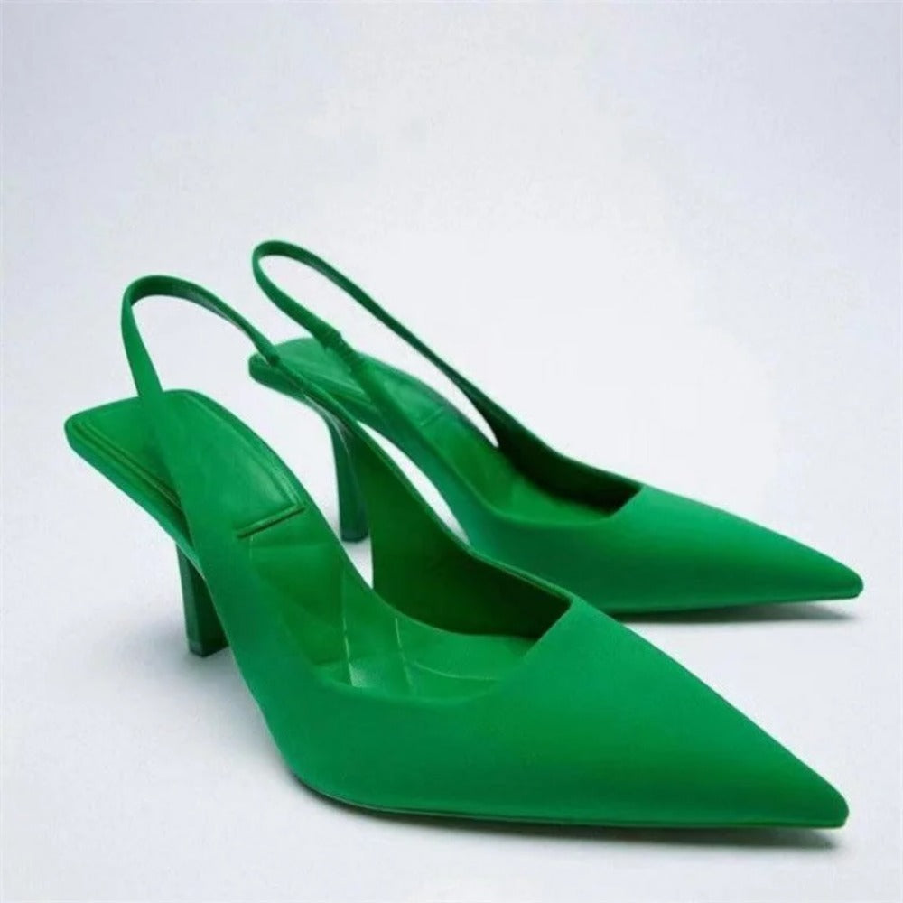 2024 Summer New Women's Shoes Fashion Womens Shoes Pointed High Heels Light Lad