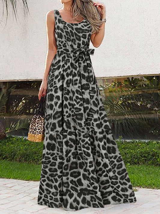 Summer Women Dress 2023 Elegant Party Sleeveless Maxi Dress Celmia Cute Bohemia