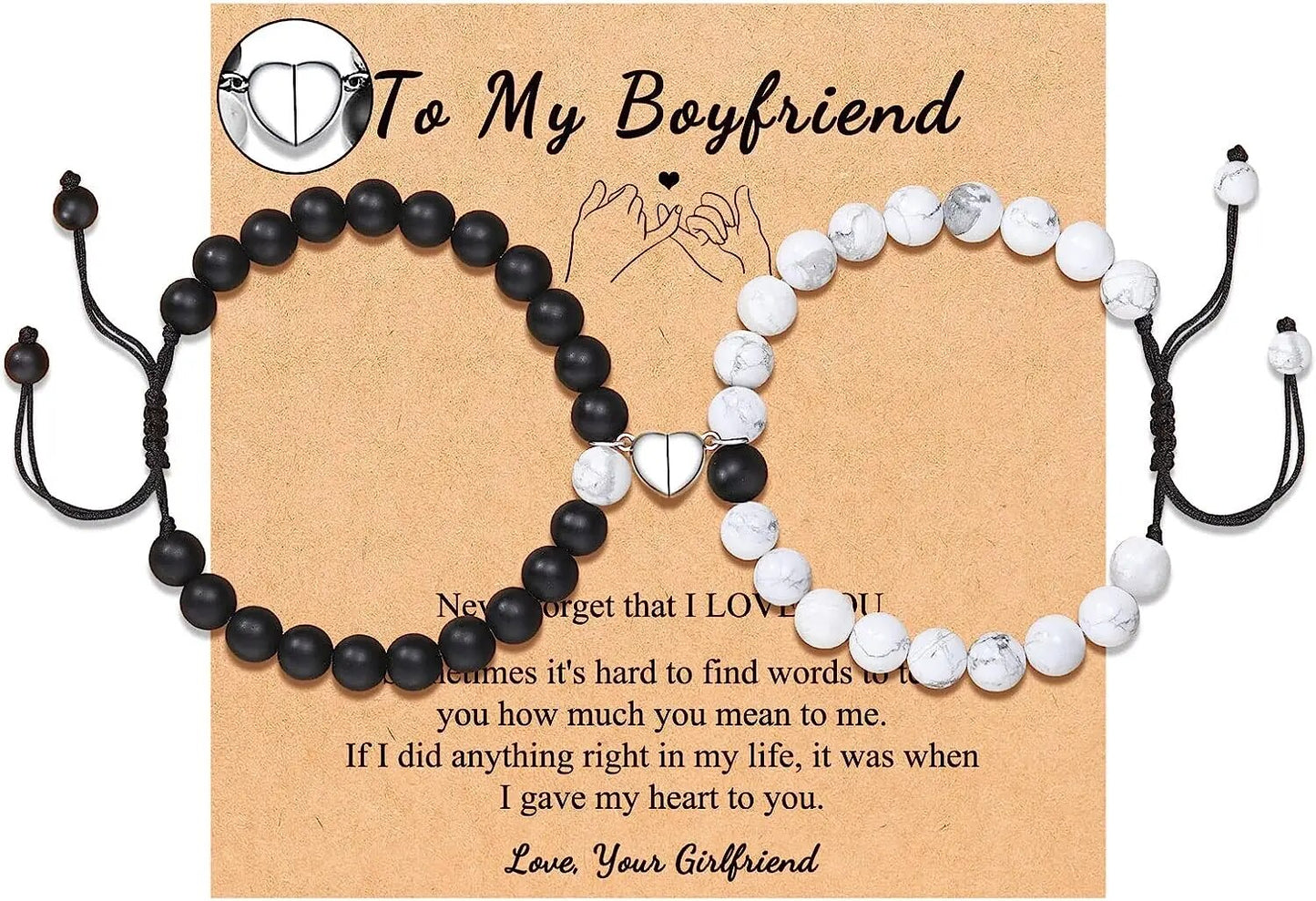 Matching Braclets With Your Bf And Gf Beaded Bracelets For Women Men Connectin