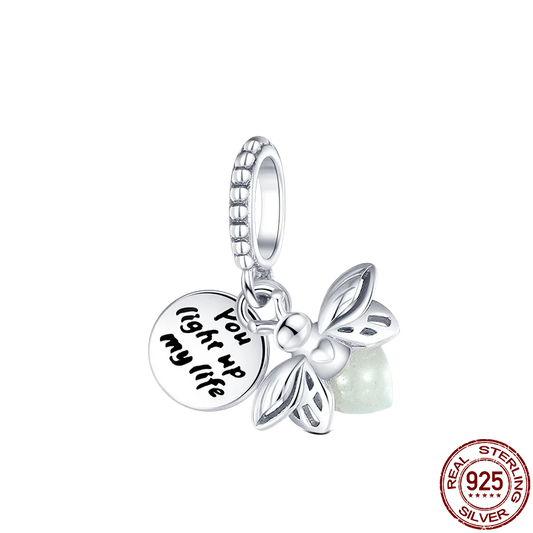 100% 925 Strerling Silver Bee Series Charms Fit Original Pandora Bracelet Beads