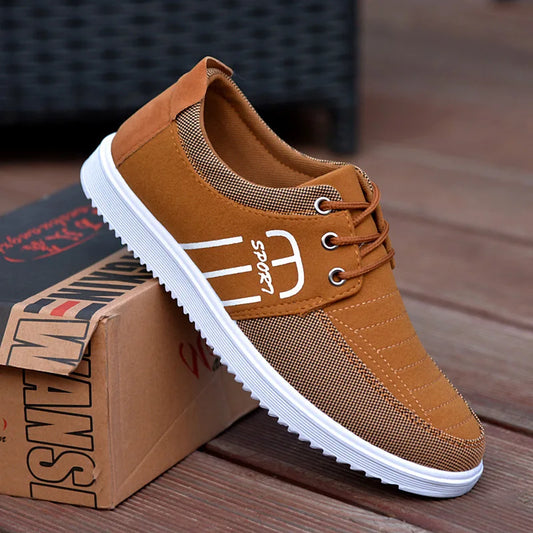 New Casual Canvas Shoes for Men Lightweight Sports Breathable Shoes Men's Class