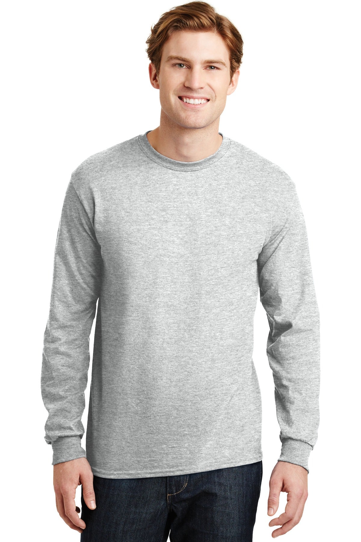 GildanÂ® - DryBlendÂ® 50 Cotton/50 Poly Long Sleeve T-Shirt. 8400