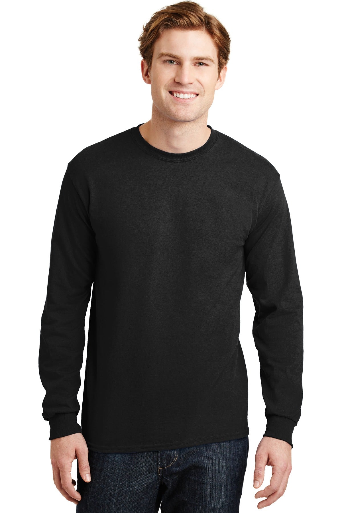 GildanÂ® - DryBlendÂ® 50 Cotton/50 Poly Long Sleeve T-Shirt. 8400