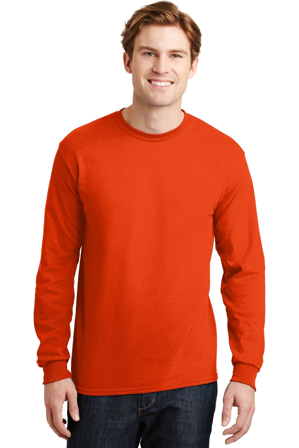 GildanÂ® - DryBlendÂ® 50 Cotton/50 Poly Long Sleeve T-Shirt. 8400