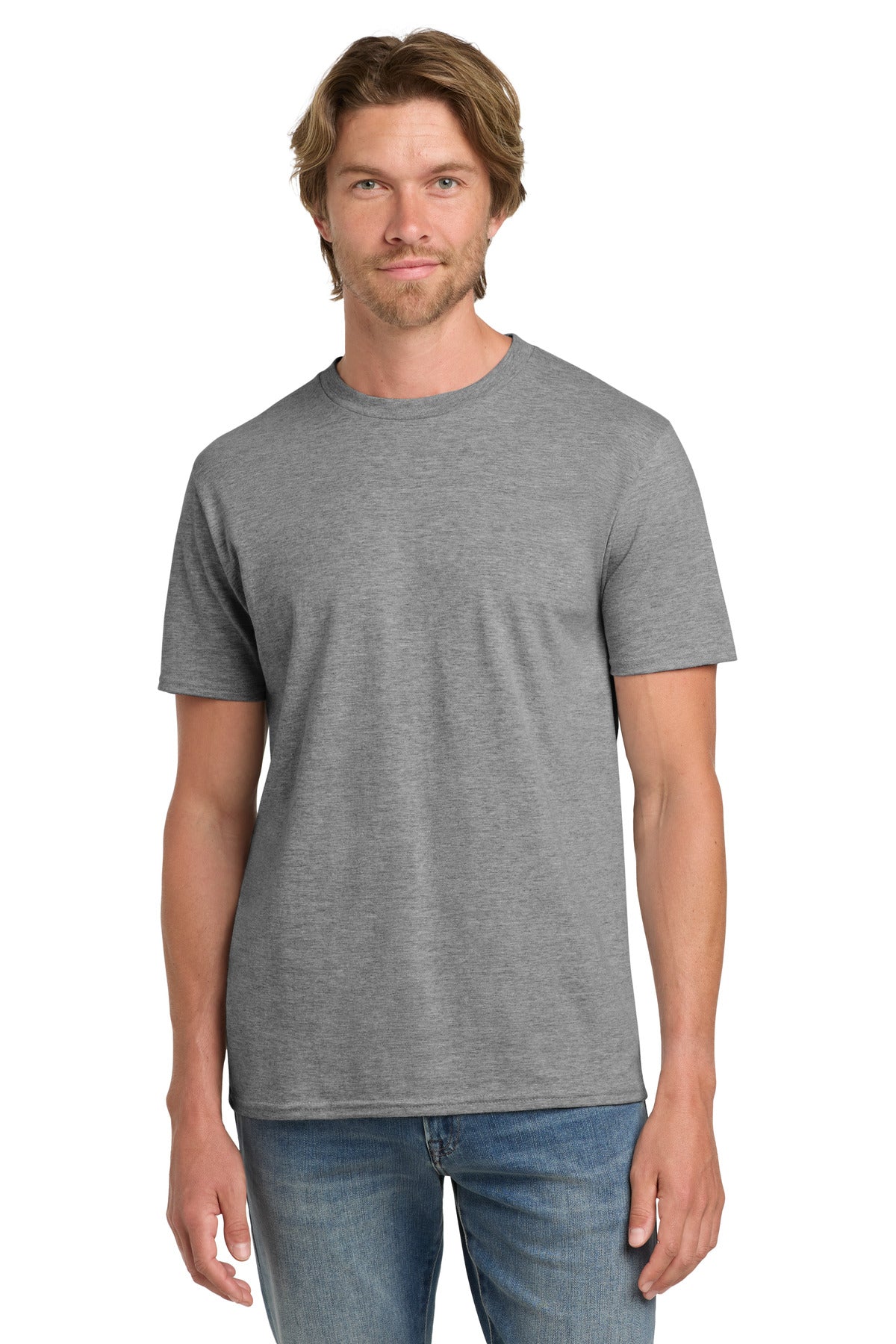 GildanÂ® 100% Ring Spun Cotton T-Shirt. 980