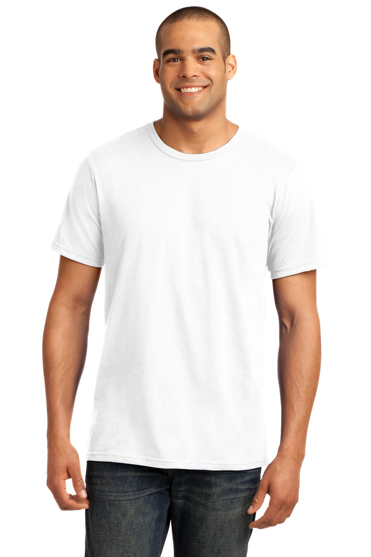 GildanÂ® 100% Ring Spun Cotton T-Shirt. 980