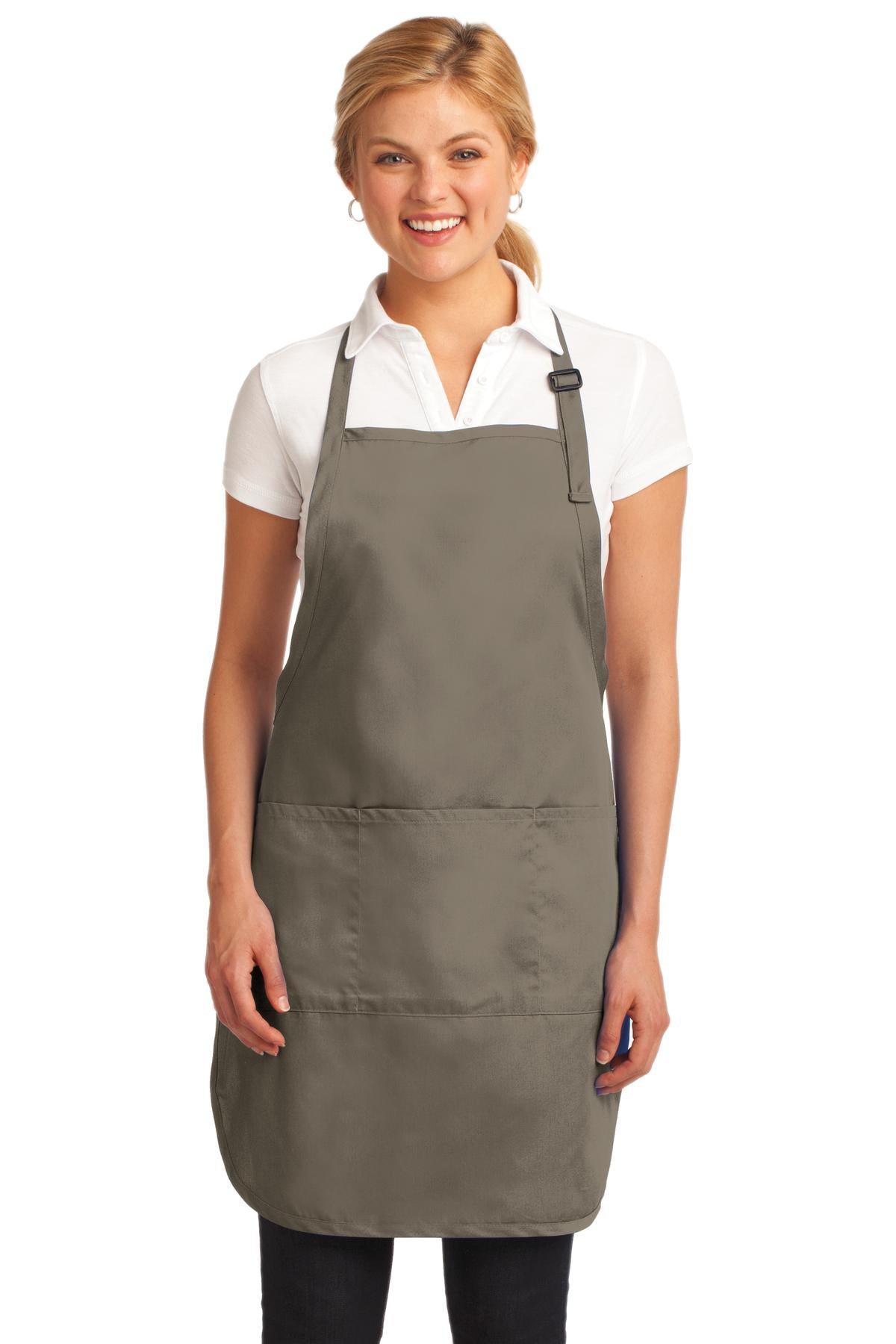 Port Authority? Easy Care Full-Length Apron with Stain Release. A703