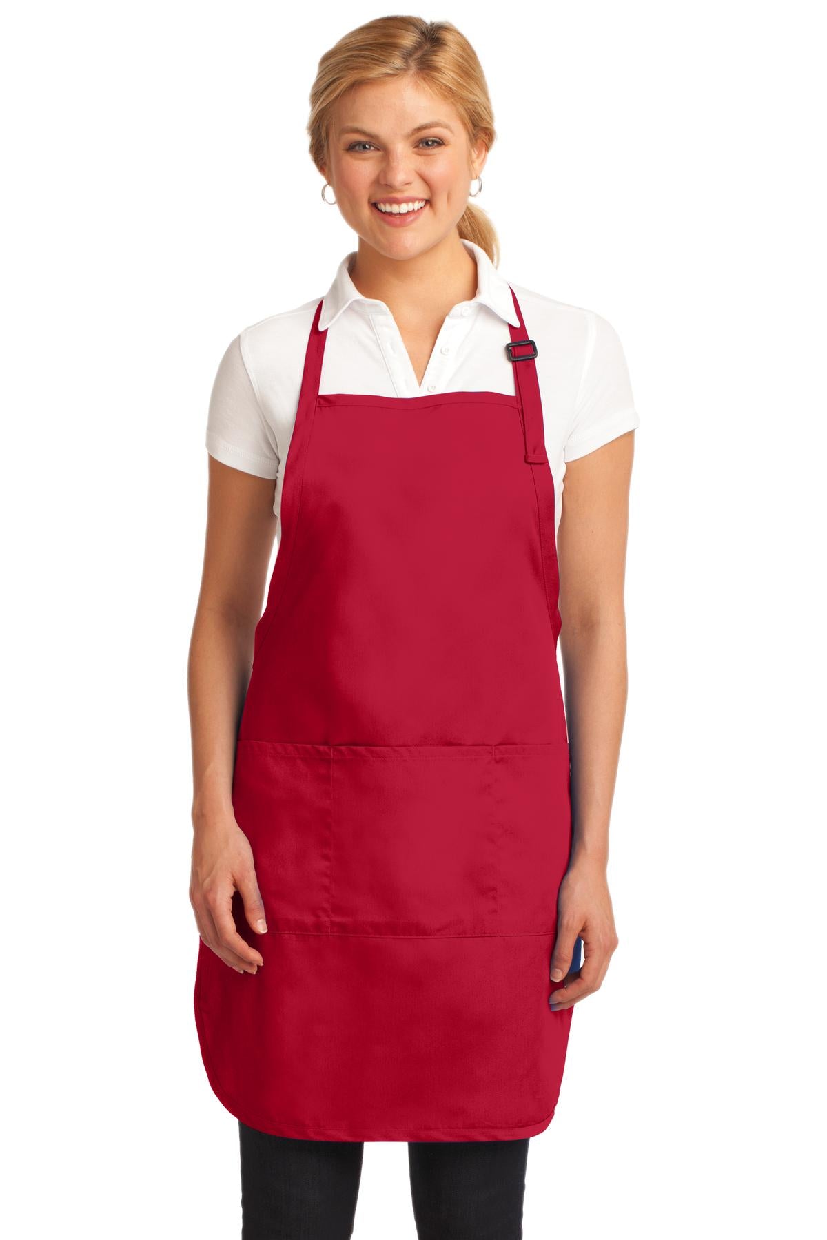 Port Authority? Easy Care Full-Length Apron with Stain Release. A703