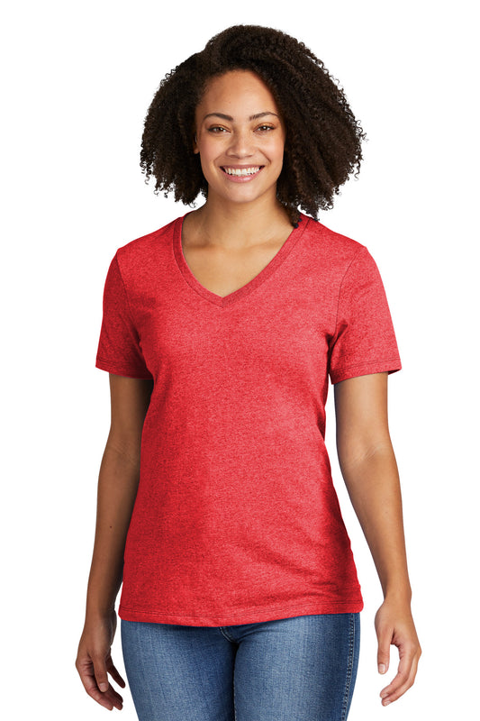 AllmadeÂ® Women's Recycled Blend V-Neck Tee AL2303