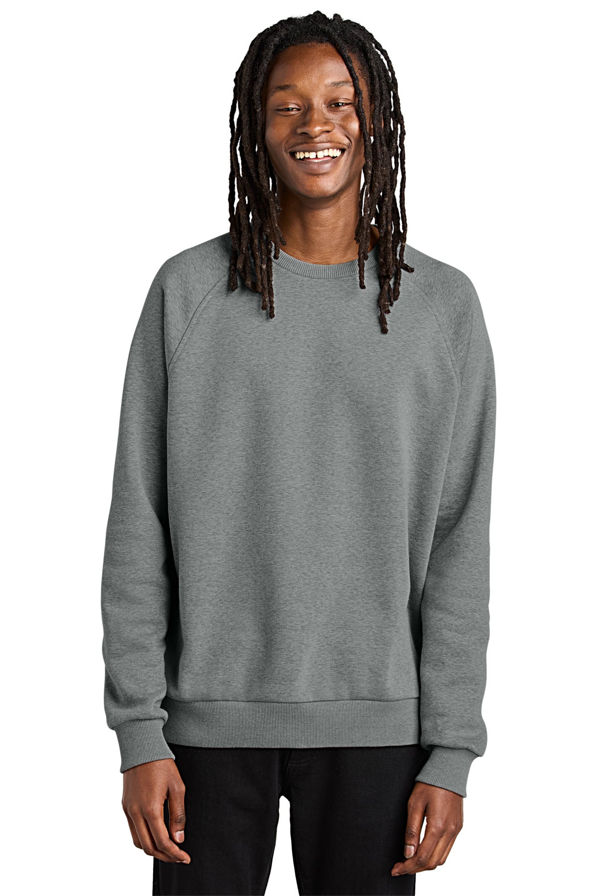 AllmadeÂ® Unisex Organic CVC Fleece Crewneck Sweatshirt AL5004