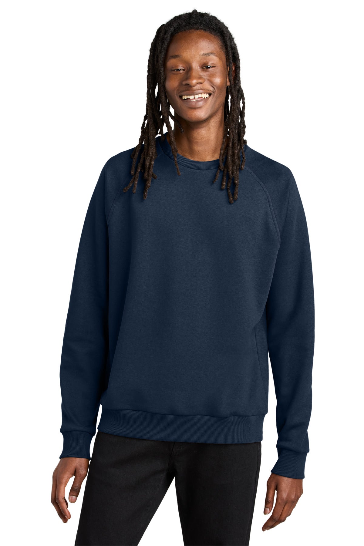 AllmadeÂ® Unisex Organic CVC Fleece Crewneck Sweatshirt AL5004