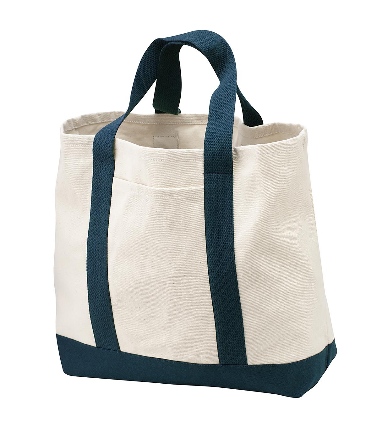 Port AuthorityÂ® - Ideal Twill Two-Tone Shopping Tote.  B400