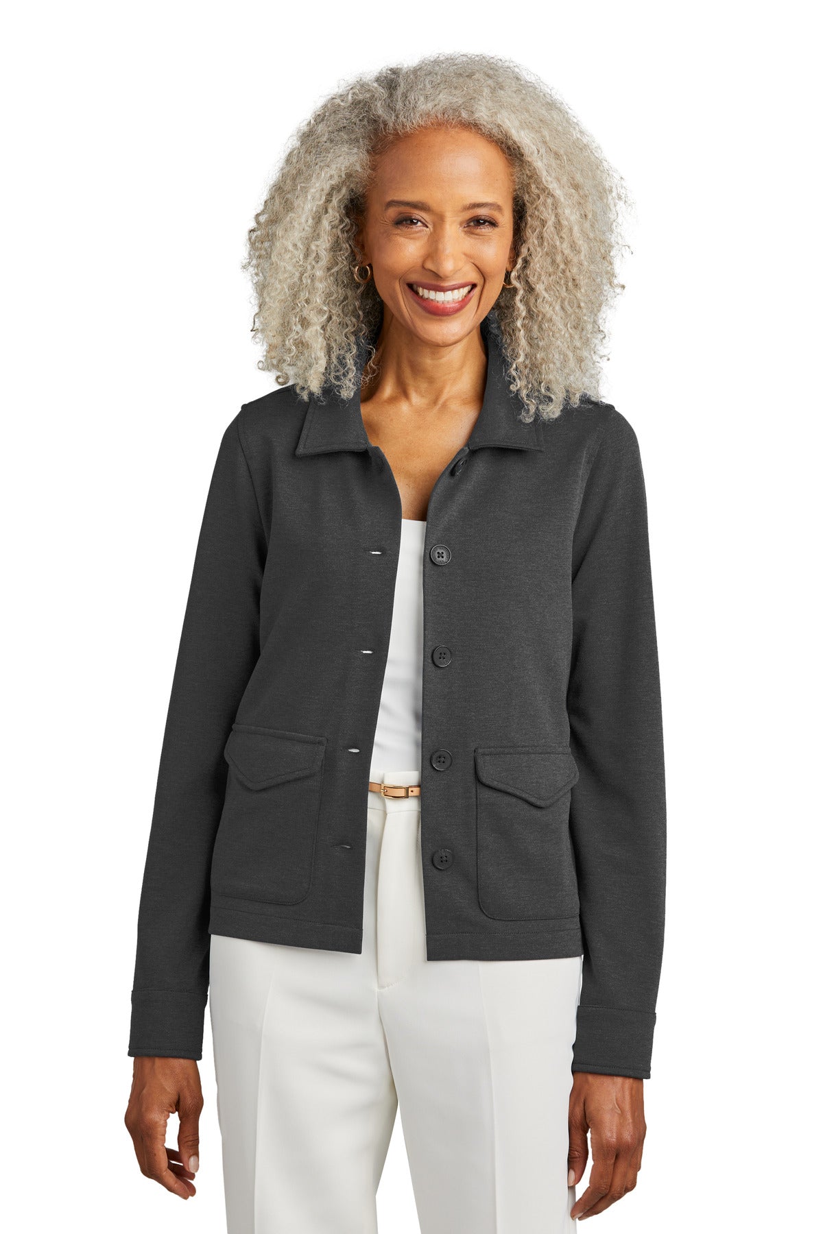 Brooks Brothers? Women's Mid-Layer Stretch Button Jacket BB18205