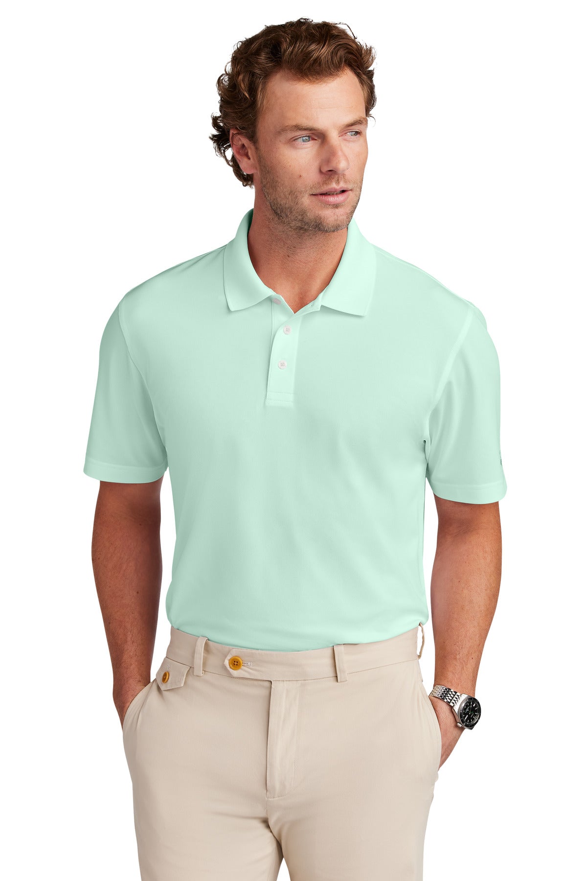 Brooks BrothersÂ® Mesh Pique Performance Polo BB18220