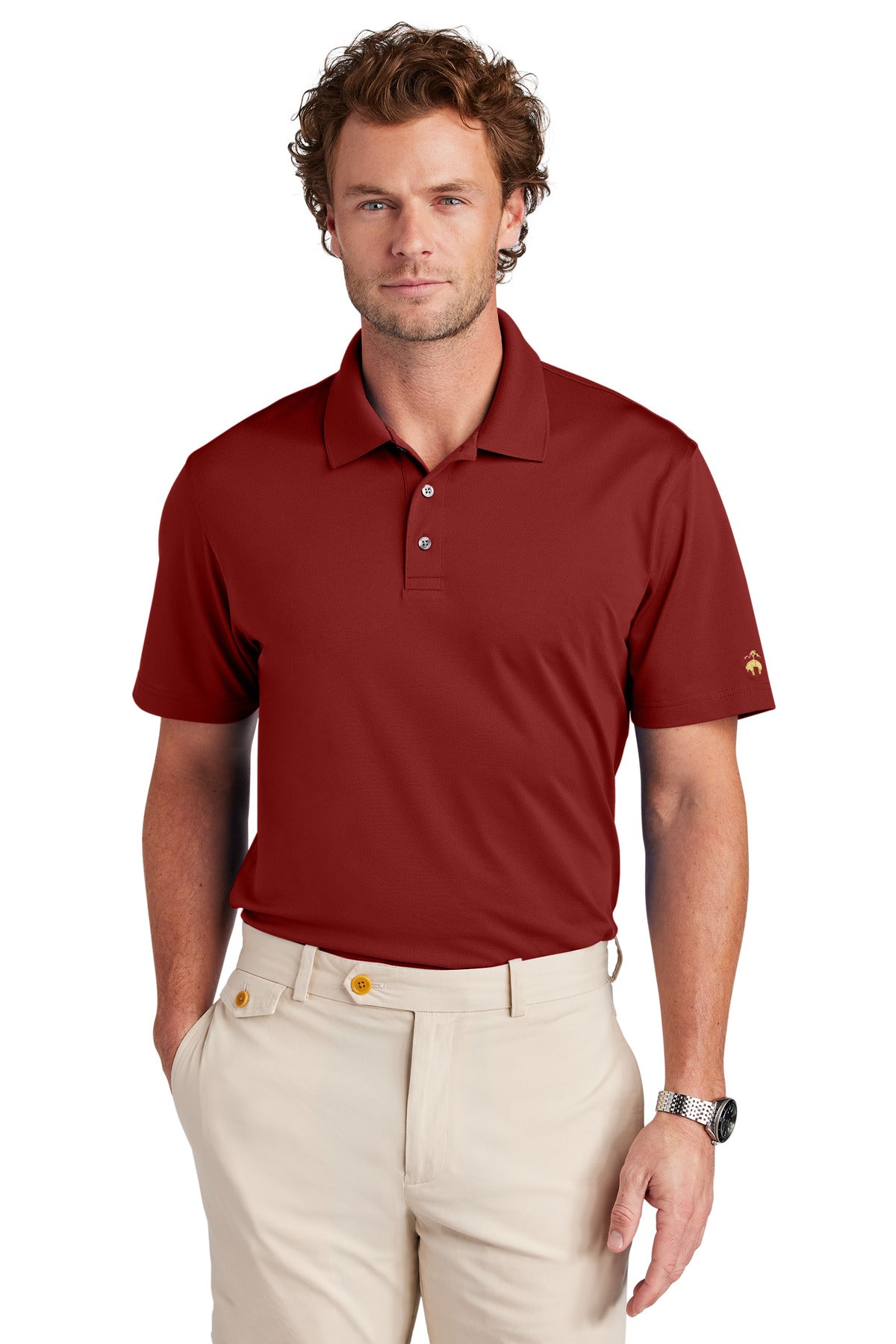 Brooks BrothersÂ® Mesh Pique Performance Polo BB18220