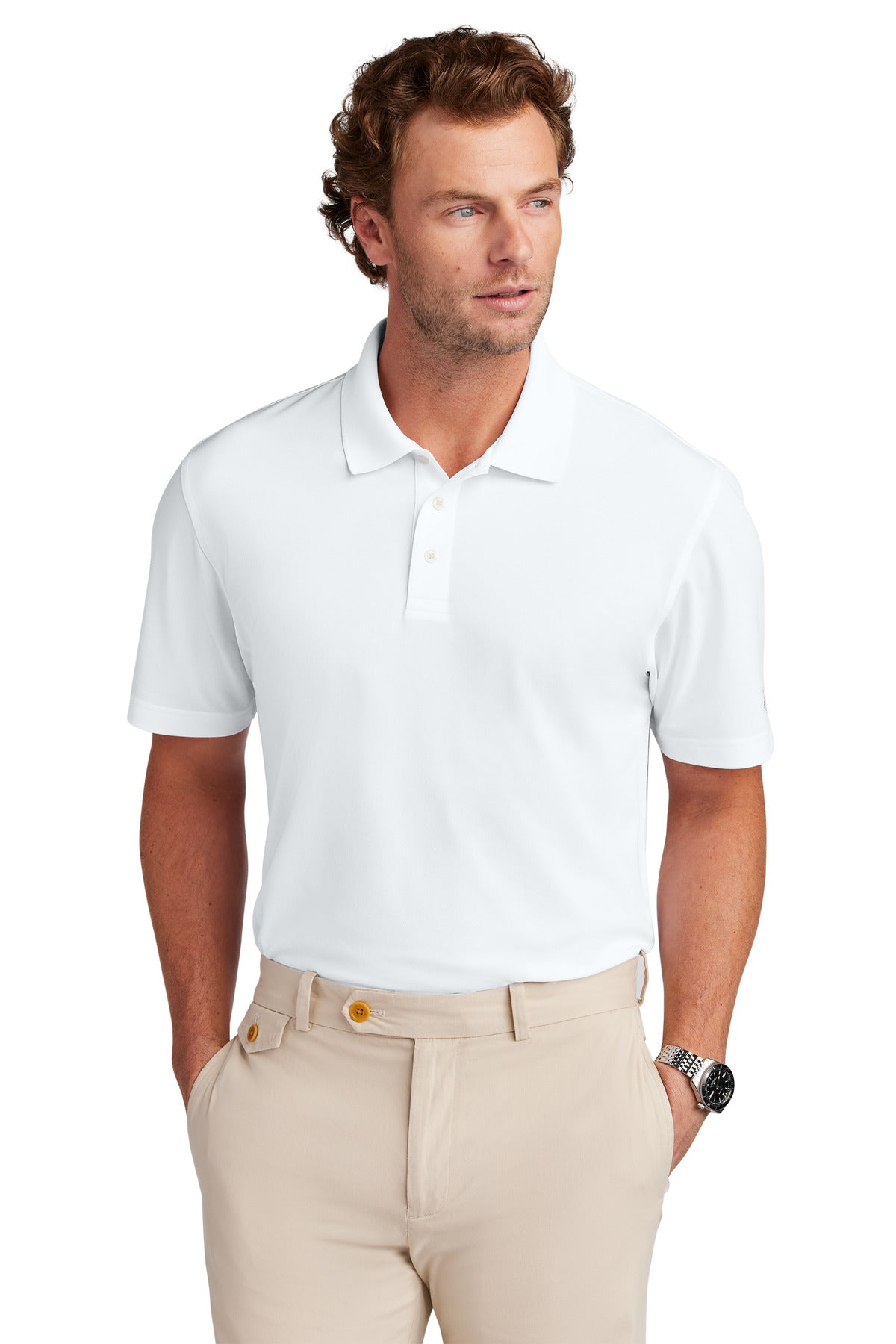 Brooks BrothersÂ® Mesh Pique Performance Polo BB18220