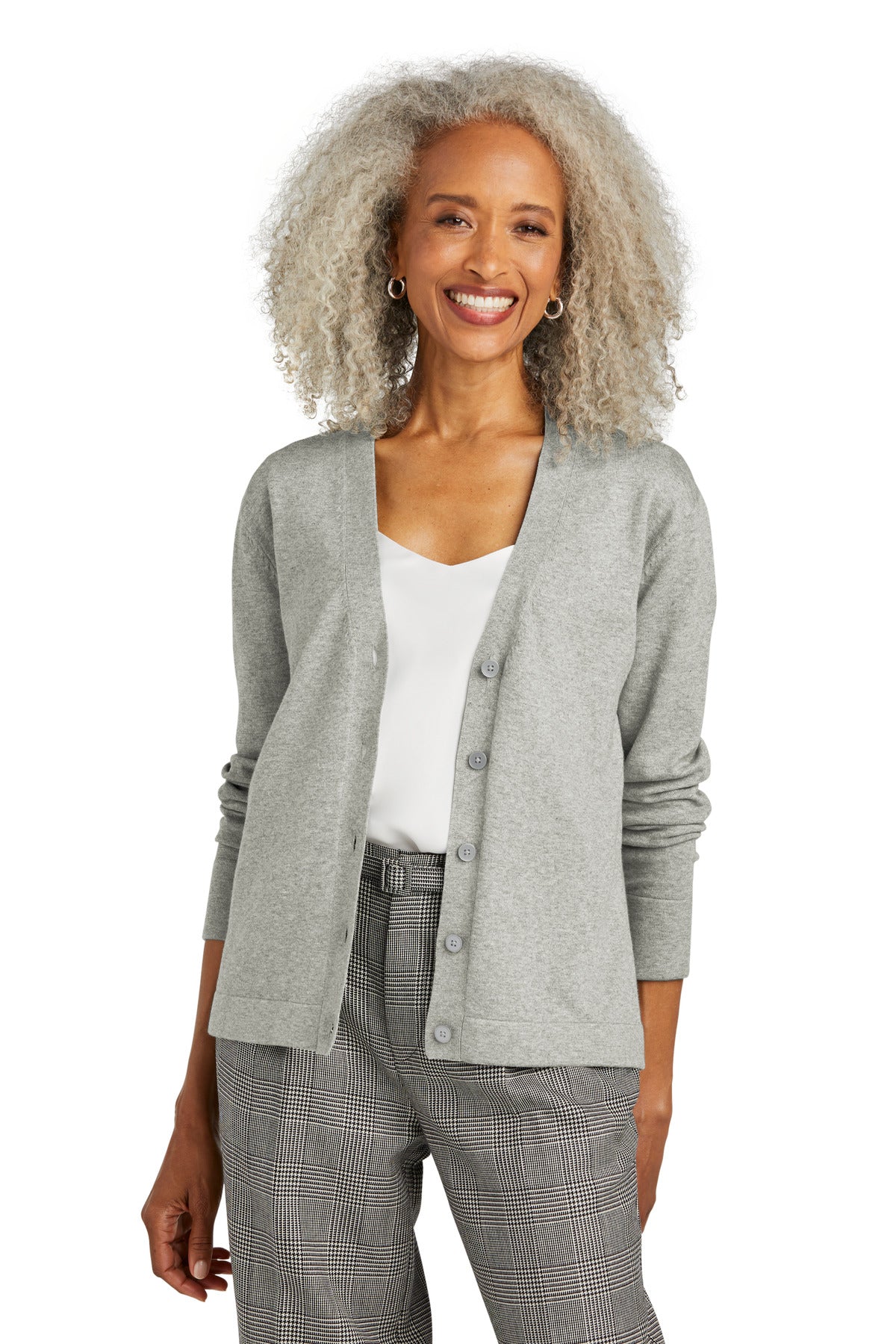 Brooks BrothersÂ® Women's Cotton Stretch Cardigan Sweater BB18405