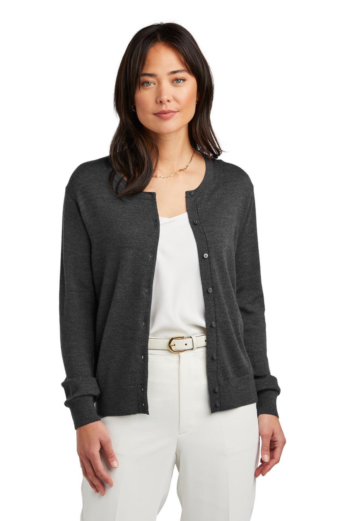 Brooks BrothersÂ® Women's Washable Merino Cardigan Sweater BB18413