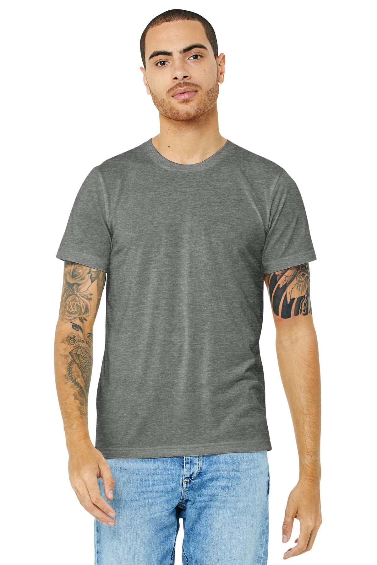 BELLA+CANVAS Â® Unisex Made In The USA Jersey Short Sleeve Tee. BC3001U