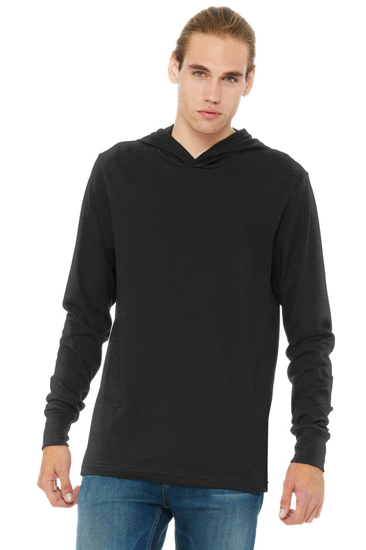 BELLA+CANVAS Â® Unisex Jersey Long Sleeve Hoodie. BC3512